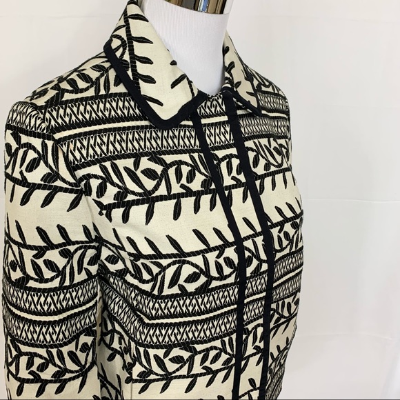 NWOT! Tory Burch Tribal Embroidered Jacket - Picture 5 of 13
